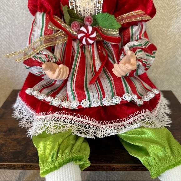 Ralph Lauren Style Christmas Elf Fairy Shelf Sitter 30” NWT Martha Stewart - Picture 6 of 12